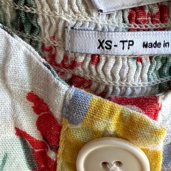 Urban Outfitters UO Positano Tie-Shoulder Floral Midi Dress - Picture 7 of 10